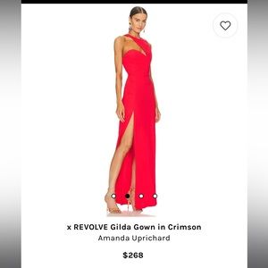 Amanda Uprichard - Crimson dress